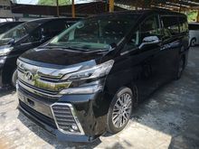 2015 Toyota Vellfire 2.5 Z G Edition MPV UNREG