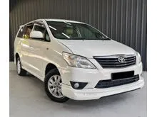 2013 Toyota INNOVA 2.0 E (A) BODYKIT 7 SEATER MPV
