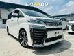 Recon 2018 Toyota Vellfire 2.5 Z G ZG Edition MPV / PILOTS SEAT/ LAST UNIT