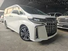 2021 Toyota Alphard 2.5 SC Grade 4.5 3LED PCS LTA Display Audio Pilot Seat Power Boot Unregister