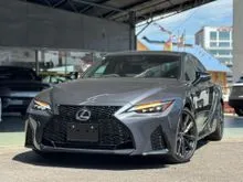 2024 Lexus IS 300 2.0 F Sport Black Interior