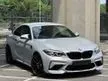 Recon 2020 BMW M2 3.0 Competition Coupe TipTop Condition with Original Low Mileage