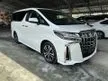 Recon 2021 Toyota Alphard 2.5 G S C Package MPV SC DIM BSM SUNROOF