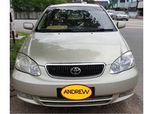 2002 Toyota Corolla Altis 1.8 G Sedan