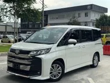2023 Toyota Noah 2.0 S-G MPV (8 Seater) Power Door, Reverse Camara, Apple CarPlay & Android Auto, Keyless Entry, Pre-Crash, Voxy S Z SZ SG X Z SI
