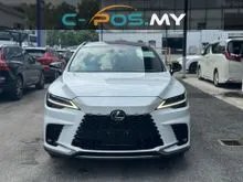 2023 Lexus RX 350 2.4 F Sport Handling SUV /5A Unit / Orange Calipers / Rear Electric Seat/ 360 Surround Cam / BSM / HUD / RACC / Pan Roof / TALA15