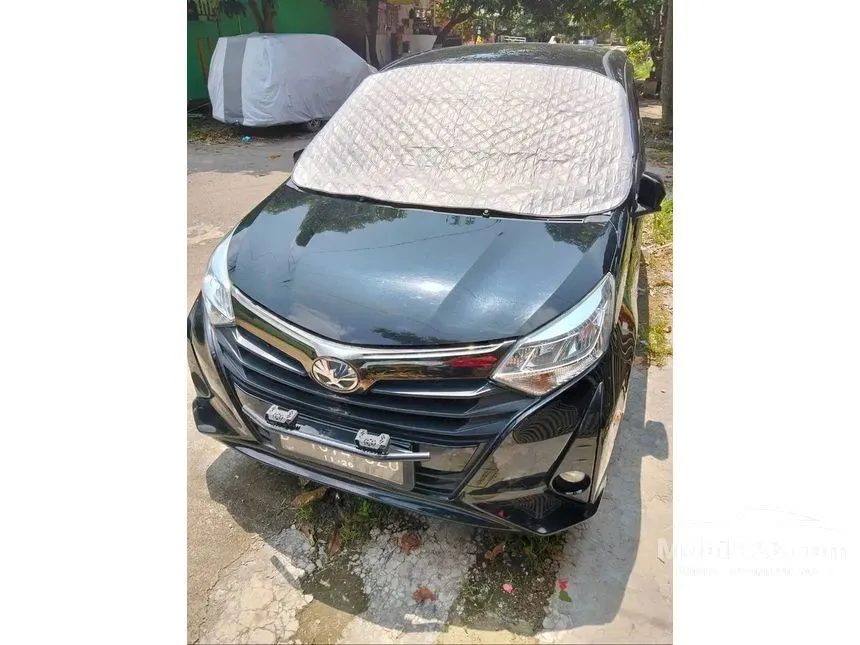 Jual Mobil Toyota Calya 2021 G 1.2 di Banten Manual MPV Hitam Rp 130.000.000