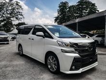 2016 Toyota Vellfire 2.5 Z Golden Eyes MPV