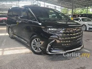 9K Mileage Ori Modellista Full Spec Side Step HUD 2025 Toyota Alphard 2.5 Z Modelista MPV