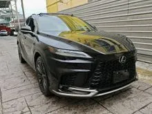 [GRADE 5A] 2023 LEXUS RX 350 2.4 F SPORT AWD SUV P/ROOF HUD 360 CAMERA RED/BLACK SEAT DIM BSM (A) UNREG RX350