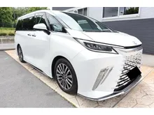Recon Incoming Stock 2024 Lexus LM 500h 2.4 Executive 4 Seater Luxury MPV White Grade 6A Low Mileage