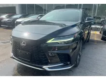 2023 Lexus RX 350 2.4 F Sport Handling SUV Full Spec Panasonic roof HUD ADVANCE PARK ORANGE CALIPER RED INTERIOR BSM DIM 360 Camera