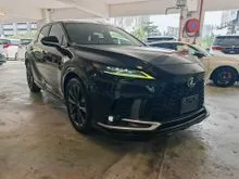 2023 Lexus RX 350 2.4 F Sport UNREG RX350 SUNROOF RED LEATHER