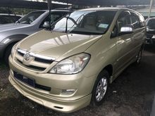 2007 Toyota Innova 2.0 G MPV - EXCELLENT CONDITION - CALL TO BELIEVE
