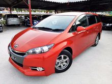 2012 Toyota Wish 1.8 S MPV DEEPAVALI BIG OFFER * 2 TONE SEAT * 4 DISC BRAKES * PADDLE SHIFT * REVERSE SENSOR AND CAMERA * SPORT MODE * ECO MODE *
