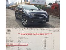 2014 Honda CR-V 2.4 TRUE YEAR INCL GST
