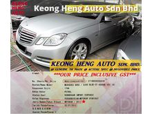 (ACTUAL YR MADE 2O11)(GST INCLU)(REG 2O12)(7 GEAR)(1 OWNER)(VERY TIPTOP)(KL CHERAS AREA) MERCEDES BENZ W212 E200 CGI 1.8 AVANTGARDE