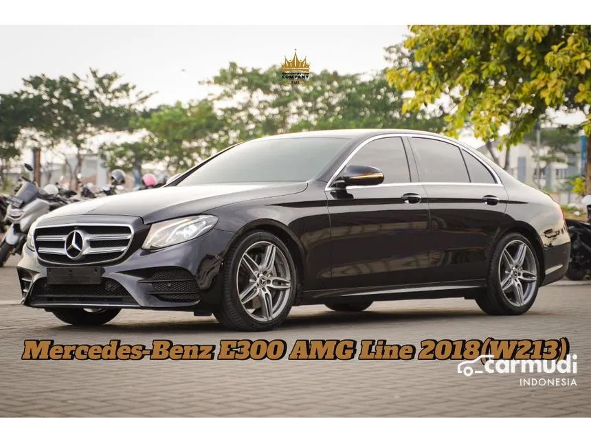 2018 Mercedes-Benz E300 AMG Line Sedan