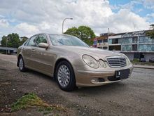 Loan Kedai/Credit/Bank Easy Approved, 2005 Mercedes-Benz E200K 1.8 Elegance Sedan