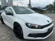 Used 2013 Volkswagen Scirocco 1.4 TSI Hatchback/TURBO CHARGE ENGINE/KENWOOD PLAYER/PADDLE SHIFT/SHIFT TRONIC/PARKING SENSOR/ABS SYSTEM/SRS AIRBAG/19 S.RIM