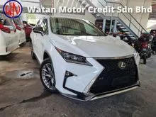 2019 Lexus RX300 2.0 F Sport, BSM, PRE CRASH, LANE KEEPING ASSIST, INC SST , 5 YEARS WARRANTY, UNREG