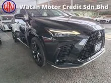 2023 Lexus NX 350 2.4 TURBO F Sport UNREG,GRADE 5A,ORI LOW MILEAGE,PANAROMIC ROOF,4 EYES LED LIGHT,360CAM,ACTIVE KICK POWER BOOT,HUD,BSM &ETC,FREE GIF
