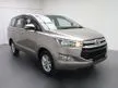 Used 2017 Toyota Innova 2.0 G MPV 79K MILEAGE FULL SERVICE RECORD UNDER TOYOTA / ONE YEAR WARRANTY / 8 SEATS - Cars for sale