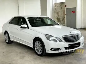 2010 Mercedes-Benz E200 1.8 Elegance CGI Sedan