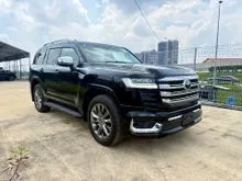 Black leather, Rear tv, Modellista kit, JBL sound, 15k km, 2023 Toyota Land Cruiser 3.4 J300 ZX Modellista 7 Seater SUV