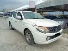 2016 Mitsubishi Triton 2.5 LITE (M) 4X2 - LOAN TINGGI / PUTIH / CONDISI CANTIK