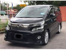 2012 Toyota Vellfire 2.4 Z G Edition MPV **SUNROOF** RAMADAN PROMO