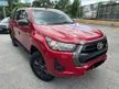 Used 2023 Toyota Hilux 2.4 E D/C 4X4 (A) LOW MILEAGE 8K FULL SERVICE RECORD WITH TOYOTA SC UNDER WARRANTY TIL FEB 2028 ROLLER SHUTTER HIGH LOAN