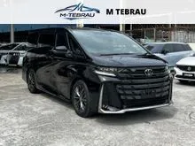 22202km/Grade 5A/Side Step/DIM/Moonroof/HUD/4cam/BSM/2025 Toyota Vellfire 2.4 Z Premier MPV/Free Toyota Dealer Warranty Service