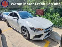 2023 Mercedes-Benz AMG CLA35 AMG Plus Full Spec (Grade 5 Original 5,000km) Red Leather Interior Panoramic Roof HUD AMG Steering 360 Camera CLA 35 AMG