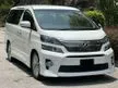 Used 2012/2013 Toyota Vellfire 2.4 Z MPV 1 OWNER - Cars for sale