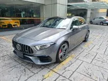 2022 Mercedes-Benz AMG A45 2.0 S 4MATIC+ PERFORMANCE ADVANCE (FULL SPEC) BURMESTER PREMIUM (27K KM) - UNREG $ OFFER $ HURRY $