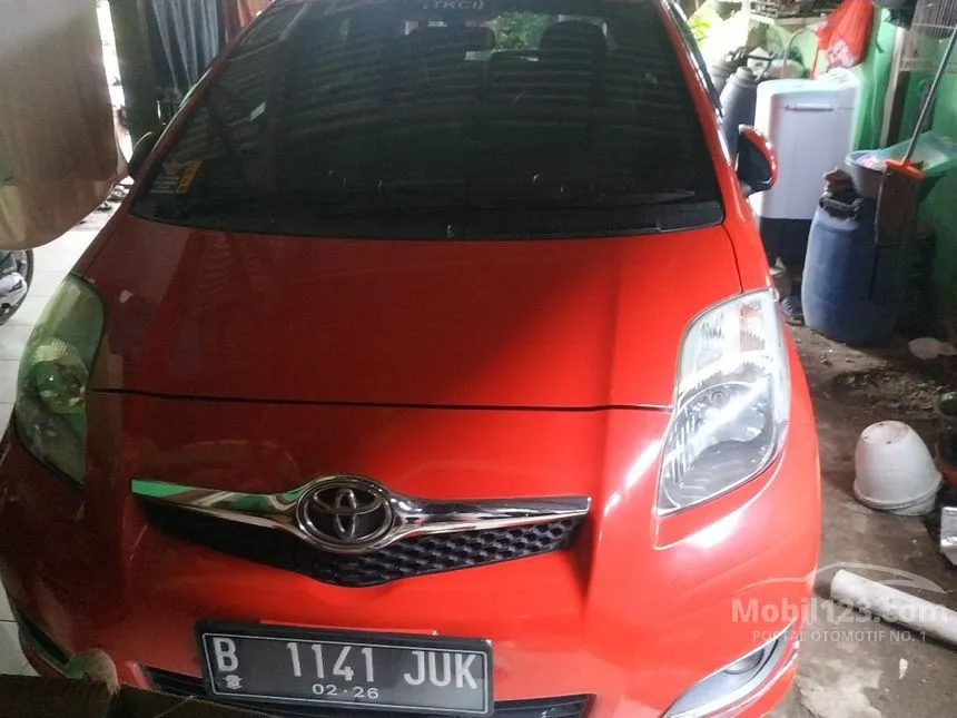 Jual Mobil Toyota Yaris 2010 E 1.5 di Banten Manual Hatchback Merah Rp 105.000.000