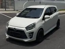 2015 Perodua AXIA 1.0 Advance-leather seat-bbs sports rim-custom exhaust-tip top condition-1 years warranty-no major accident-no flooding