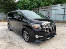 2017 Toyota Alphard 2.5 G S C SUNROOF PRE CRASH