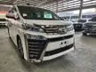Recon 2020 Toyota Vellfire 2.5 Z G Edition MPV 3 LED Full Leather seat Memory seat Reverse Camera Roof Monitor Power Boot Unregistered - Cars for sale