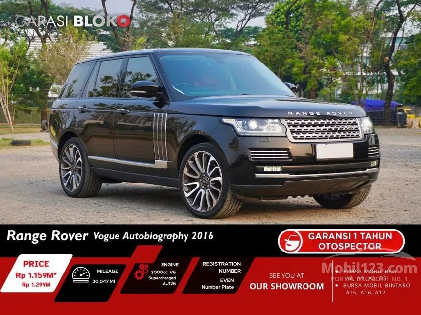 2016 Land Rover Range Rover Autobiography SUV