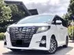 Used 2017 Toyota Alphard 2.5 G S C Pakage LowMileage 1 Owner Only 6 Seater Pilot Seat with 360 Camera