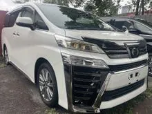 TOYOTA VELLFIRE 2.5 Z GOLDEN EYES UNREG 2021