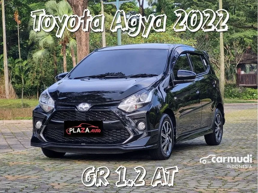 Jual Mobil Toyota Agya 2022 GR Sport 1.2 di Banten Automatic Hatchback Hitam Rp 146.000.000