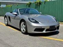 2022 Porsche 718 2.0 Boxster Convertible