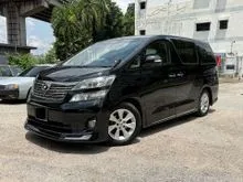 2011 Toyota Vellfire 3.5 VL MPV ONE OWNER NICE CONDITION