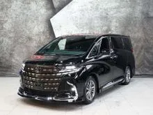 SPECIAL DEALS 2023 TOYOTA ALPHARD 2.5 Z SR BODYKIT HUD RM2,643/MONTH READY STOCK UNIT FAST APPROVAL
