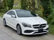 Recon 2018 MERCEDES BENZ CLA180 1.6 AMG COUPE FULLY LOADED FREE 5 YEARS WARRANTY - Cars for sale