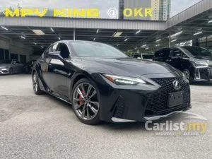 2022 Lexus IS 300 IS300 2.0 T F Sport / 3 LED / SUNROOF / BSM / DIGITAL METER / RED INTERIOR / JAPAN SPEC / UNREG