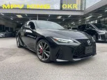 2022 Lexus IS 300 IS300 2.0 T F Sport / 3 LED / SUNROOF / BSM / DIGITAL METER / RED INTERIOR / JAPAN SPEC / UNREG